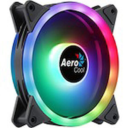Aerocool AE-CFDUO12 Duo 12 cm ARGB Ledli Bilgisayar Kasa Fanı (OUTLET)