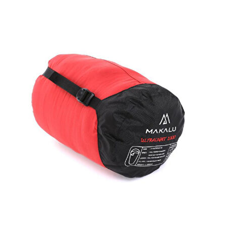 Makalu Ultralight 1000 -5°C Uyku Tulumu Flame Scarlet-Left
