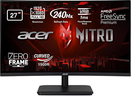 Acer Nitro ED270X UM.HE0EE.X01 27" 1 ms Full HD Curved Monitör