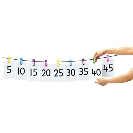 EDX Peg Number Line