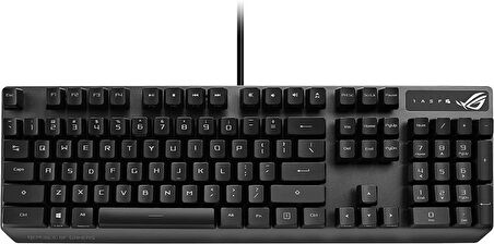 ASUS ROG STRIX SCOPE AURA SYNC RGB MEKANIK OYUNCU KLAVYE TÜRKÇE TUŞ DİZİLİMİ NX BLUE SWITCH GENİŞ CTRL TUŞU