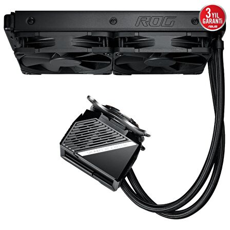 ASUS ROG RYUJIN II 240 OLED AURA SYNC RGB 2X NOCTUA IPPC 2 PWM 120MM FAN SIVI CPU SOĞUTUCUSU