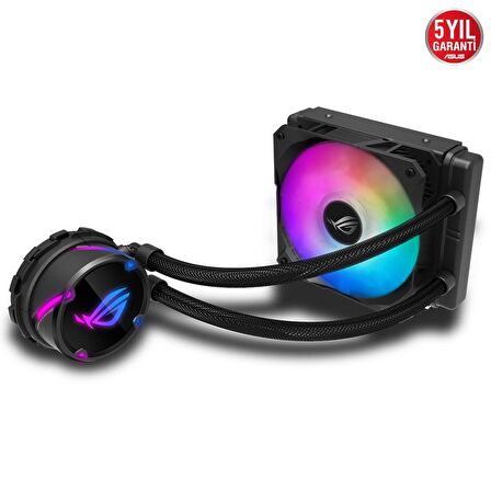 ASUS TUF GAMING LC 120 ARGB AIO AURA SYNC 120MM FAN NCVM KAPLAMALI RGB POMPA KAPAĞI VE TUF GAMING DİZAYNI İLE SIVI CPU SOĞUTUCUSU