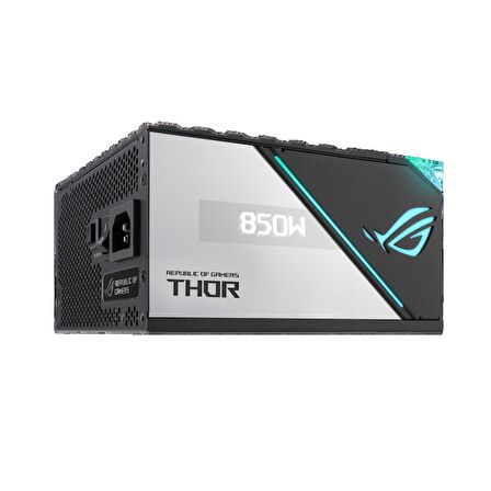 ASUS ROG-THOR-850P2 PLATINUM 850W MODÜLER GÜÇ KAYNAĞI JAPON KAPASİTÖRLER AURA SYNC VE OLED EKRAN 10 YIL GARANTİ