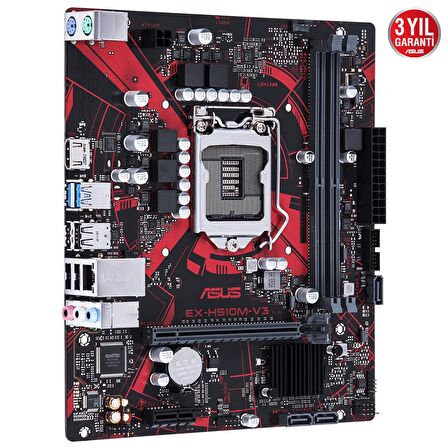 Asus EX-H510M-V3 Intel H510 LGA 1200 DDR4 3200 MHz Masaüstü Anakart