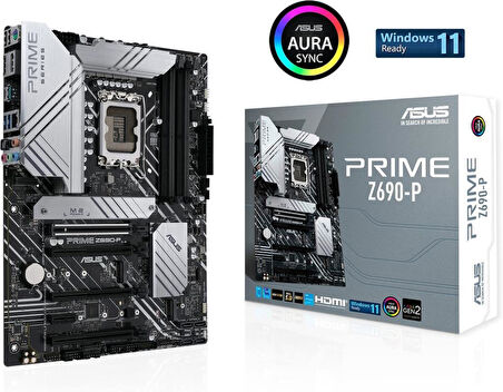 Asus Prime Z690-P D4 Intel LGA1700 DDR4 ATX Anakart Teşhir