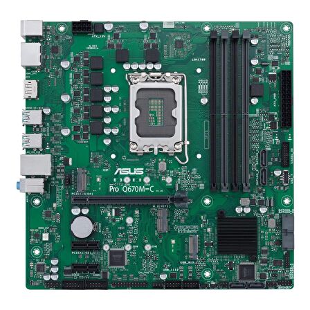 Asus Q670M-C-CSM Intel Q670 LGA 1200 DDR4 3200 MHz Masaüstü Anakart