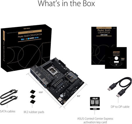 Asus PROART B660-CREATOR D4 Intel LGA1700 DDR4 ATX Anakart - Outlet