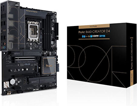 Asus PROART B660-CREATOR D4 Intel LGA1700 DDR4 ATX Anakart - Outlet