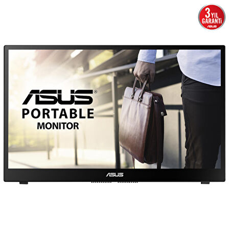 ASUS ZENSCREEN INK MB14AHD 14 TASINABILIR USB MONITOR IPS 1920x1080 5MS Micro-HDMI USB-C 3YIL 10 PARMAK DOKUNMATIK KALEM EYECARE Monitör