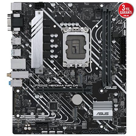 ASUS PRIME H610M-A WIFI D4 DDR4 3200Mhz HDMI DP mATX 1700p