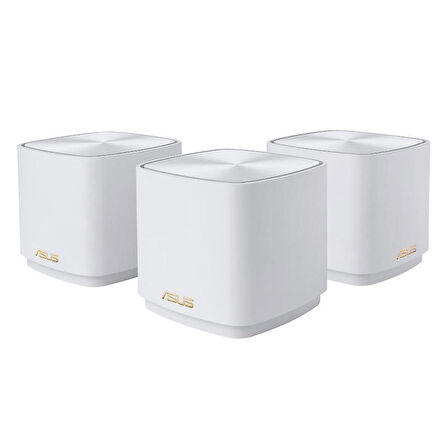 ASUS ZenWiFi XD4 Plus 1800 Mbps AX1800 Dual Band Wi-Fi 6 Mesh System Router 3'lü Set