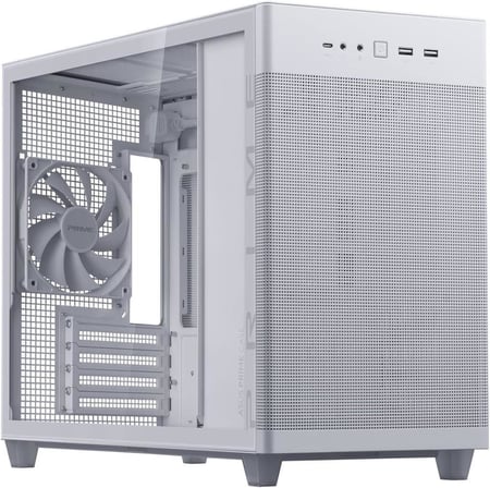 Asus Prime AP201 1 Fanlı Beyaz mATX Bilgisayar Kasası Outlet