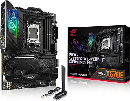 Asus Rog Strix X670E-F Gaming Wi-Fi AMD AM5 DDR5 ATX Anakart - Outlet