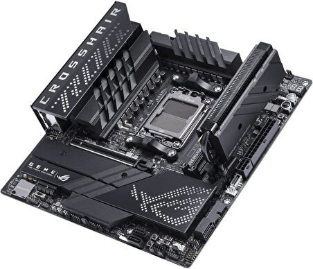 Asus Rog Crosshair X670E Gene AMD AM5 DDR5 Micro ATX Anakart Teşhir