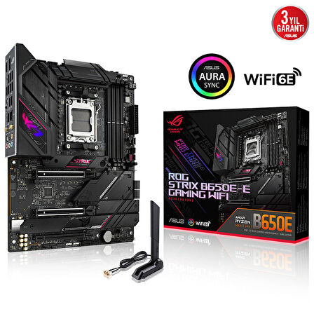 Asus ROG STRIX B650E-E AMD B650 AM5 DDR5 6400 MHz Gaming Anakart