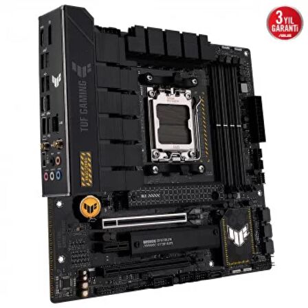 Asus B650M-Plus Wifi AMD B650 AM5 DDR5 6400 MHz Gaming Anakart