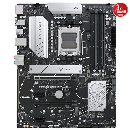 Asus B650-Plus AMD B650 AM5 DDR5 6400 MHz Gaming Anakart