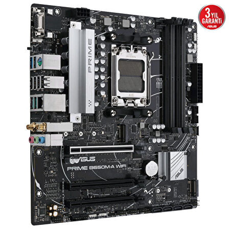 Asus B650M-A AMD B650 AM5 DDR5 6400 Mhz WIFI Gaming Anakart