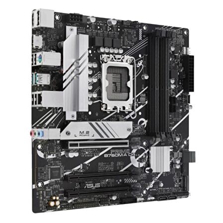 Asus B760M-A Intel B760 LGA 1700 DDR4 5333 MHz Gaming Anakart