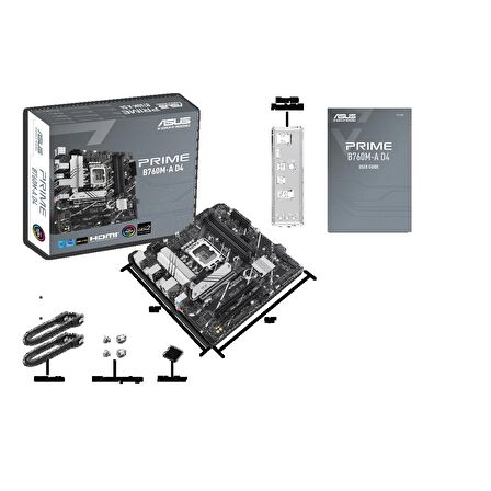 Asus PRIME B760M-A D4-CSM Intel B760 LGA 1700 DDR4 5333 MHz Gaming Anakart