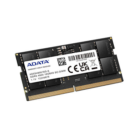 A-Data 16GB DDR5 4800Mhz SODIMM PREMIER AD5S480016G-S Notebook Ram