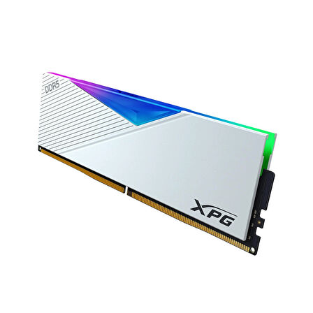 XPG Lancer Beyaz 64GB  (2x32GB) DDR5 6000Mhz RGB CL30 AX5U6000C3032G-DCLARWH Dual Kit Ram