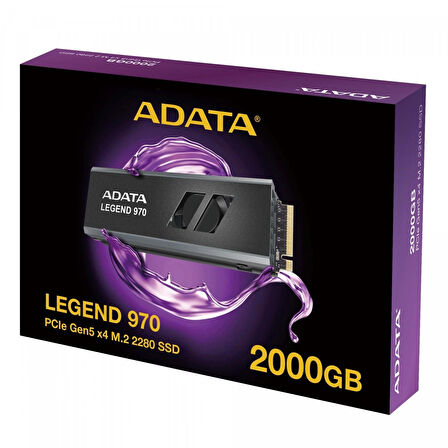 Adata LEGEND 970 2TB 10000-10000MB/s NVMe PCIe 5.0 m.2 Gen5 SSD (SLEG-970-2000GCI)