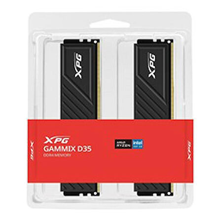 XPG SPEXTRIX D35 16GB(2X8) 3600MHz DDR4 CL18 1.35V SIYAH MASAUSTU RAM BELLEK(AX4U36008G18I-DTBKD35)