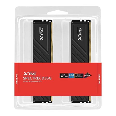 XPG Spectrix D35 16GB (8X2) RGB DDR4 3200Mhz CL16 1.35V AX4U32008G16A-DTBKD35G Dual Kit Ram