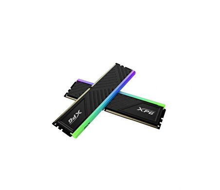 XPG 32GB(2x16GB) DDR4-3200Mhz CL16 1.35V RGB MASAUSTU RAM BELLEK(AX4U320016G16A-DTBKD35G)