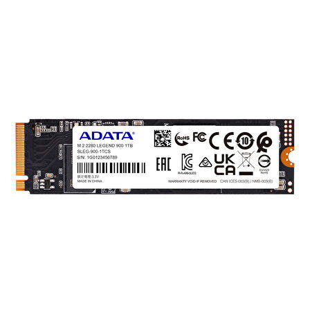 A-Data LEGEND 900 1TB NVMe PCIe Gen4x4 5400MB\s 7000MB\s SLEG-900-1TCS  M.2 2280 SSD Disk 