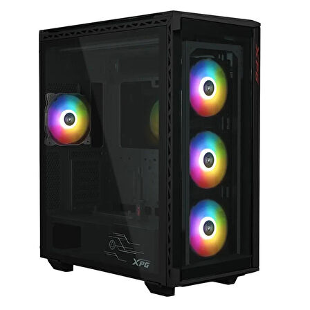 XPG Battlecruiser II ARGB Black Temperli Cam USB 3.2 E-ATX Full Tower Siyah Gaming Kasa (BATTLECRUISERIIST-BKCWW)