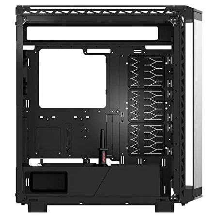 XPG Battlecruiser II ARGB Black Temperli Cam USB 3.2 E-ATX Full Tower Siyah Gaming Kasa (BATTLECRUISERIIST-BKCWW)
