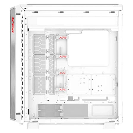 XPG Battlecruiser II ARGB White Temperli Cam USB 3.2 E-ATX Full Tower Beyaz Gaming Kasa (BATTLECRUISERIIST-WHCWW)