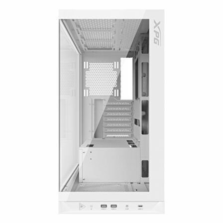 XPG Invader X USB 3.2 ARGB ATX Mid Tower Beyaz Kasa