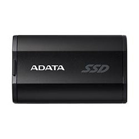 Adata 500Gb SD810 Siyah Taşınabilir Usb 3.2 Gen2  x2 Type-C Ssd Harici Disk