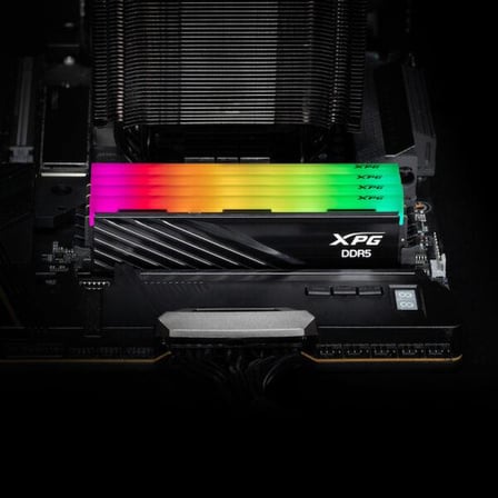 XPG Lancer Blade16 DDR5 6000 MHz (AX5U6000C4816G‑BLABRBK) RGB CL48 16GX8 1.25V BULK KUTUSUZ SIFIR