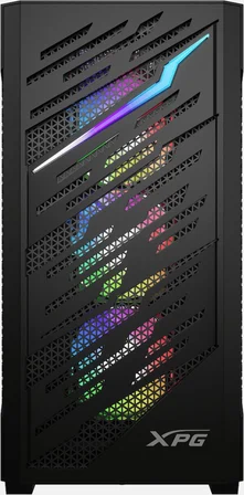 XPG Tempered Glass Siyah ARGB USB 3.2 E-ATX Mid-Tower Kasa STARKERAIRBTFMTA-BKCWW