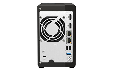 QNAP TS-253E-8G 2 HDD Yuvalı, 8GB Ram,2 x M.2 2280 PCIe Gen 3 x2 Bağlantı 0ktalı NAS Depolama Ünitesi (TS-253E-8G)