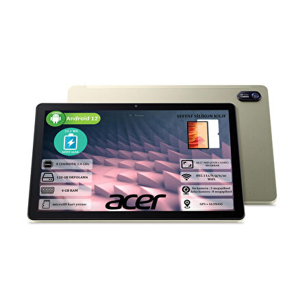 Acer Iconia M10 4 GB Ram 128 GB SSD 10.1" Wuxga (1920 x 1200 ) IPS Yeni Nesil Android Tablet NT.LFUEY.001