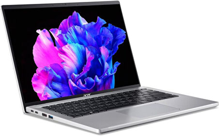 Acer Swift Go SFG14-71 Oled Intel Core I7-1355U 16GB 512GB SSD Intel Iris Xe 14"WQXGA+ Freedos Taşınabilir Bilgisayar - Teşhir