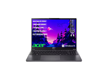 Acer Aspire Go 15 i5-1334U 16 GB 512 GB SSD 15,3" (1920 x 1200 ) IPS W11Home NX.J50EY.002