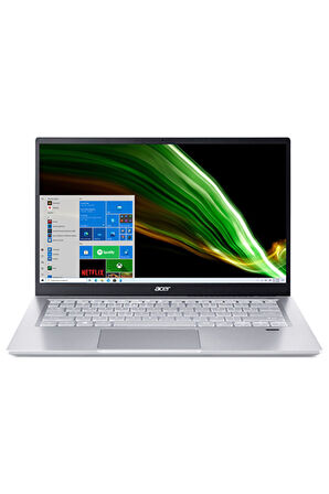 Acer Swift 3 Sf314-43-R09W AMD Ryzen7 5700U 16GB 512GB SSD AMD Radeon Dos 14'' FHD 60 Hz Gümüş Notebook NX.AB1EY.00C