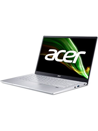 Acer Swift 3 Sf314-43-R09W AMD Ryzen7 5700U 16GB 512GB SSD AMD Radeon Dos 14'' FHD 60 Hz Gümüş Notebook NX.AB1EY.00C