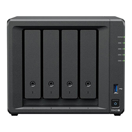 Synology DS423+ 2GB RAM 4 HDD Yuvalı Nas Ünitesi