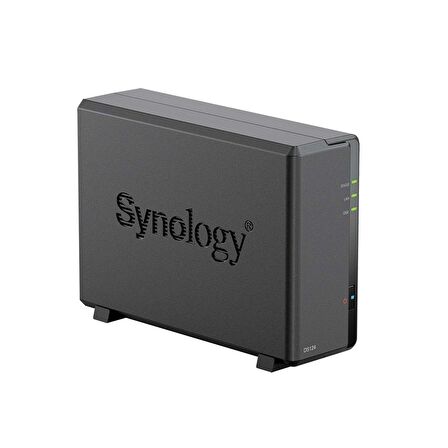 SYNOLOGY DS124 1GB 1x3.5" SATA Desteği RAID(0) NAS Depolama Ünitesi