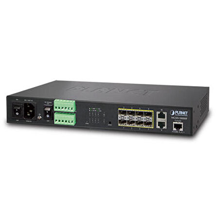 Planet PL-MGSD-10080F 8 x 1000Base-SX/LX/BX SFP 2 X 1000Base-T Managed Metro Ethernet Switch