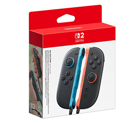 Nintendo Switch 2 Joy-Con İkili Kontrol Cihazı Kırmızı Mavi Orjinal