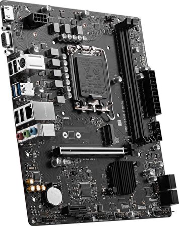 MSI MB Pro H610M-E Intel H610 LGA 1700 DDR4 3200 MHz Masaüstü Anakart